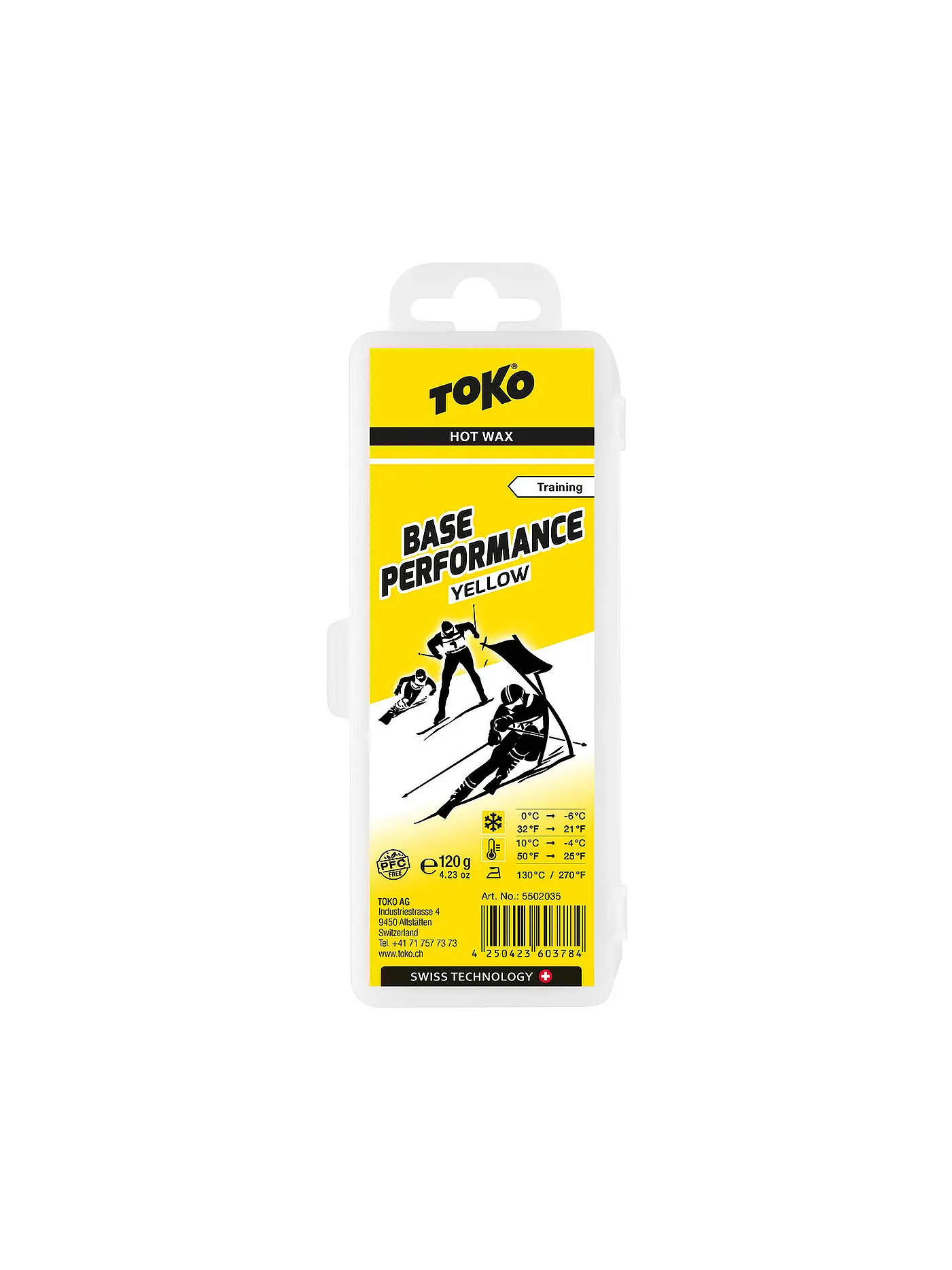 TOKO | Skiwachs Base Performance Hot Wax yellow | 